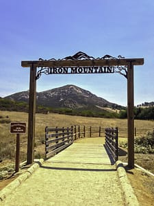 Iron Mountain Trailhead Sign